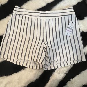 NWT Laundry by Shelly Segal Pinstripe Shorts